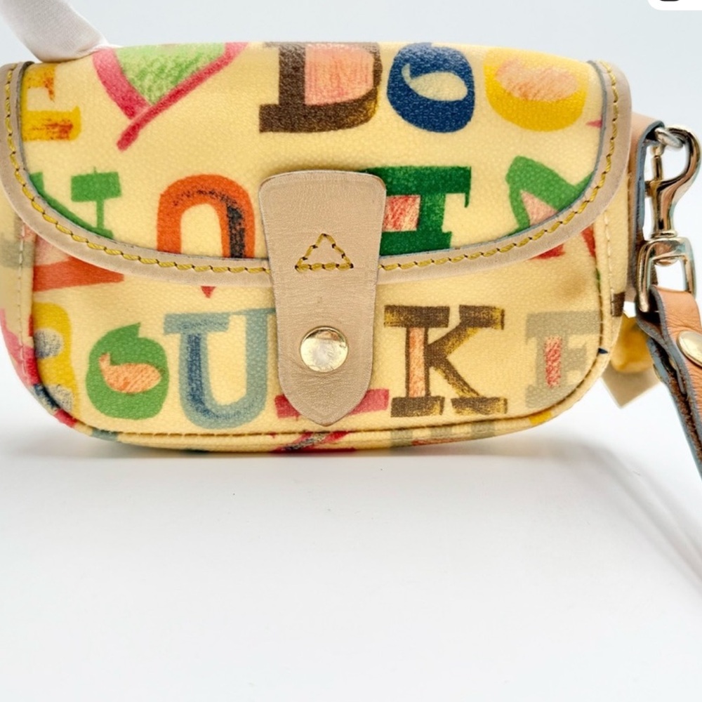 Dooney & Bourke Multicolor Letter Wristlet